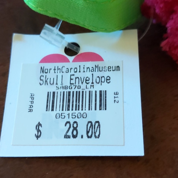 Day of the Dead purse (green, pink) NWT - Picture 3 of 11